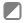 Gray Half Filled Square Icon